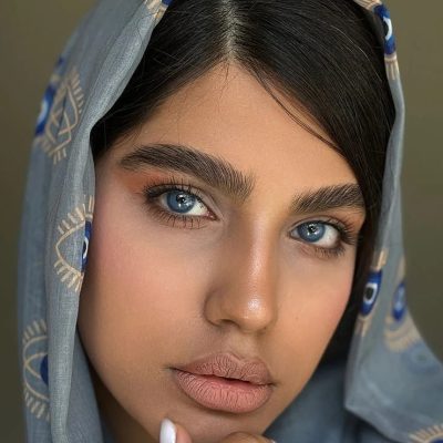 لنز آبی تیره دیوا ماوی ویکتوریا